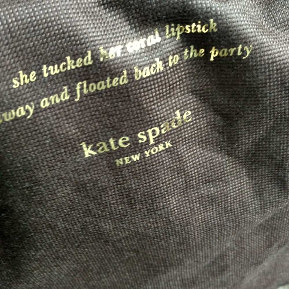 Kate Spade chocolate brown dust bag